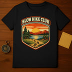 Slow Hike Club Scenic Sunset Trail Unisex T-Shirt