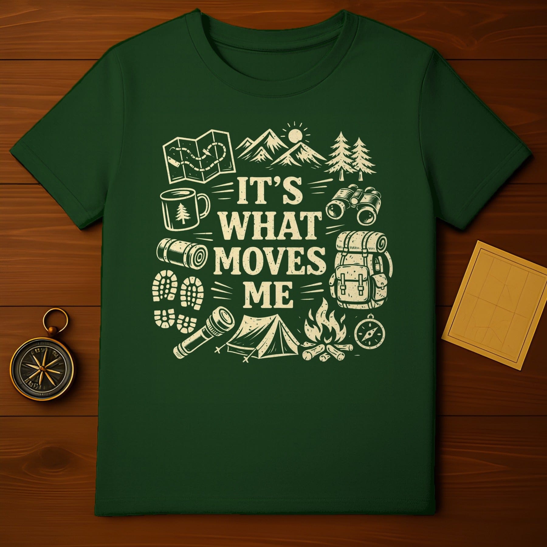 It's What Moves Me Graphic Adventure T-Shirt