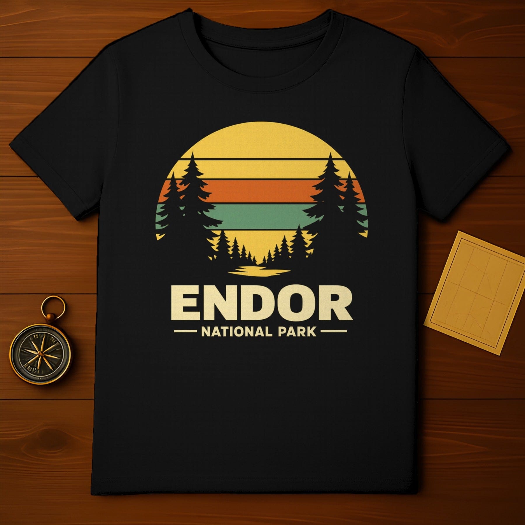 Endor National Park Retro Sunset Trees product type