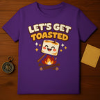 Let's Get Toasted Marshmallow Campfire Funny product type