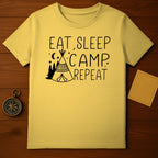 Eat Sleep Camp Repeat T-Shirt