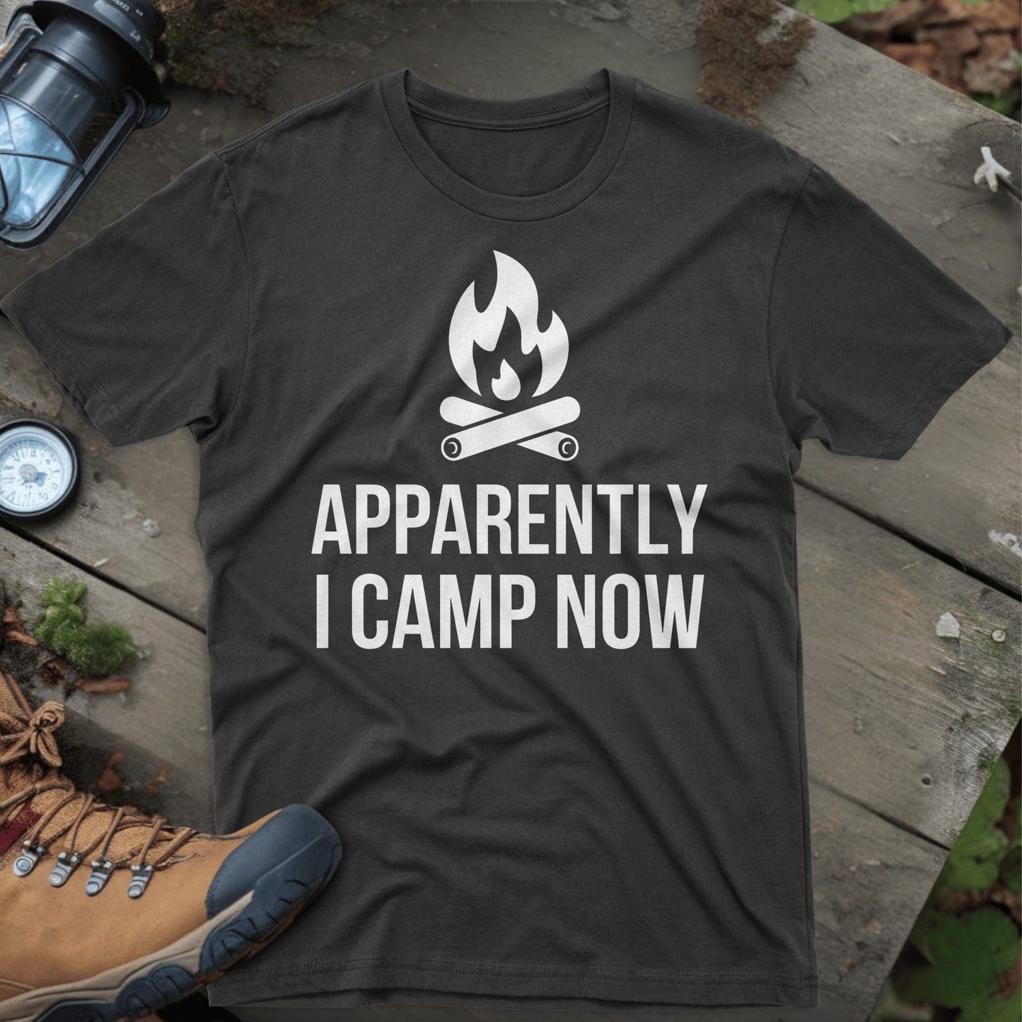 Apparently I Camp Now Graphic T-Shirt product type