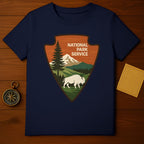 National Park Service Bison Mountain Forest Arrowhead product type
National Park Service
NPS Arrowhead Logo
Bison Graphic
Mountain Landscape
Forest Design
Wildlife Art
Outdoor Adventure
Nature Lover
Park Enthusiast
Vintage Style
Retro Design
Wilderness Explore
Travel Souvenir
Conservation Theme
American Bison
Scenic View
Explore USA
Ranger Style
Buffalo Illustration
National Parks