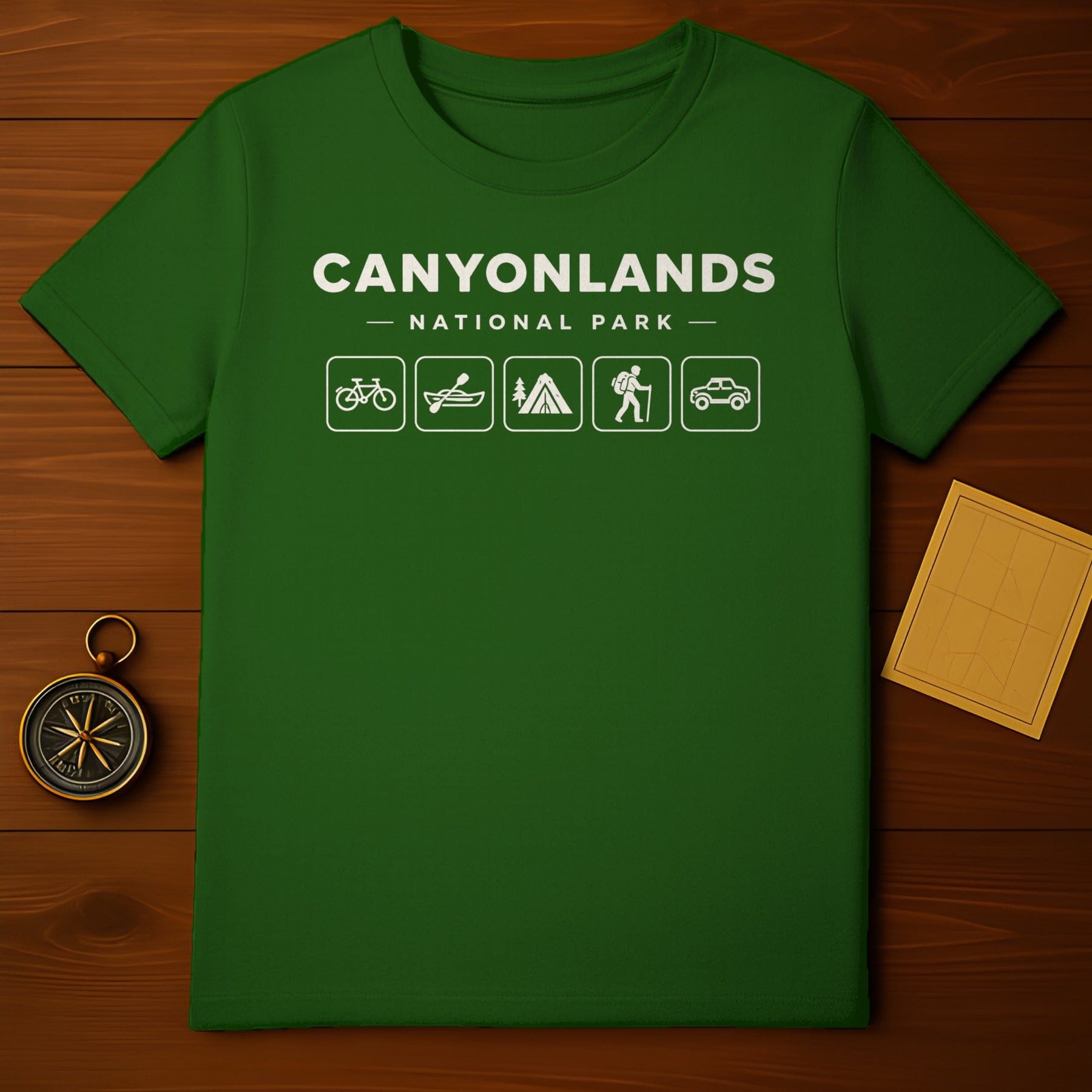 CANYONLANDS NATIONAL PARK activity icons product type
Canyonlands National Park
National Park
Canyonlands
Park
Outdoor Adventure
Nature Lover
Travel Enthusiast
Camping Life
Hiking Trail
Biking Fun
Kayaking Trip
Jeep Explorer
Recreation Gear
Landscape Art
USA Parks
Utah Exploration
Southwest USA
Vacation Souvenir
Wilderness
Outdoorsman
