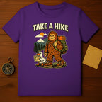 Take a Hike Bigfoot and Duck Hiking T-Shirt
