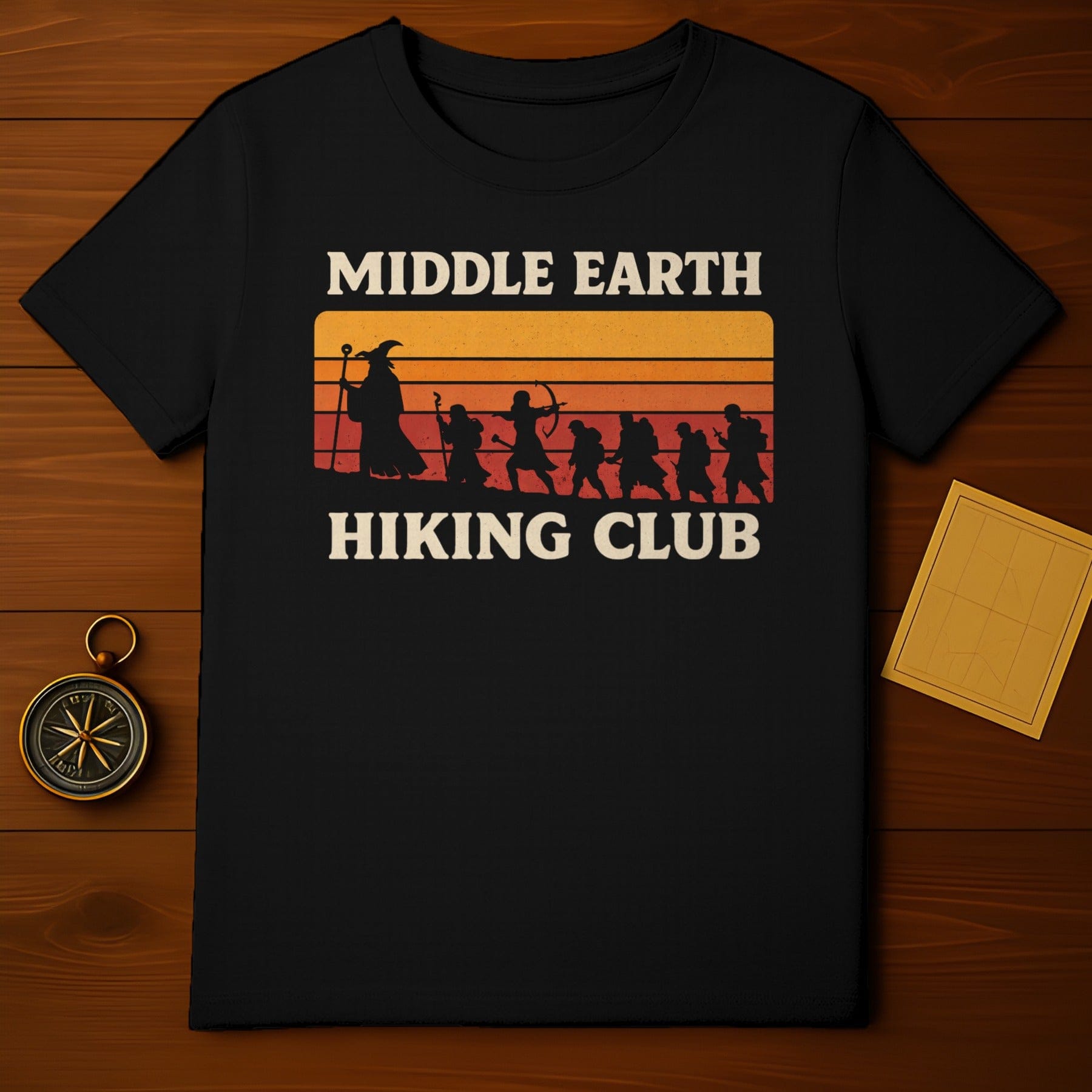 MIDDLE EARTH HIKING CLUB Retro Sunset Fantasy product type