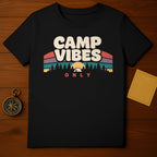 Retro Camp Vibes Only Forest Skyline Design product type