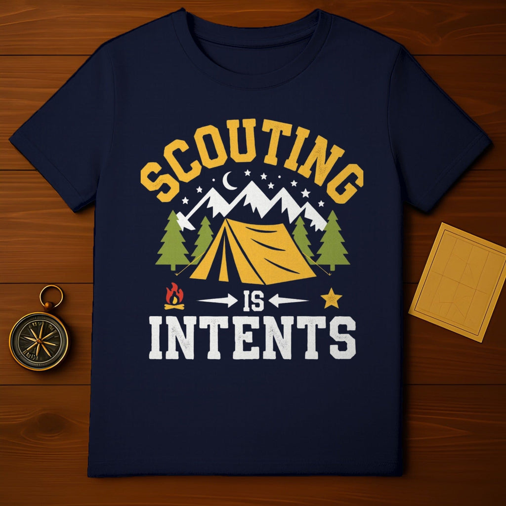 Scout In Tents T-Shirt