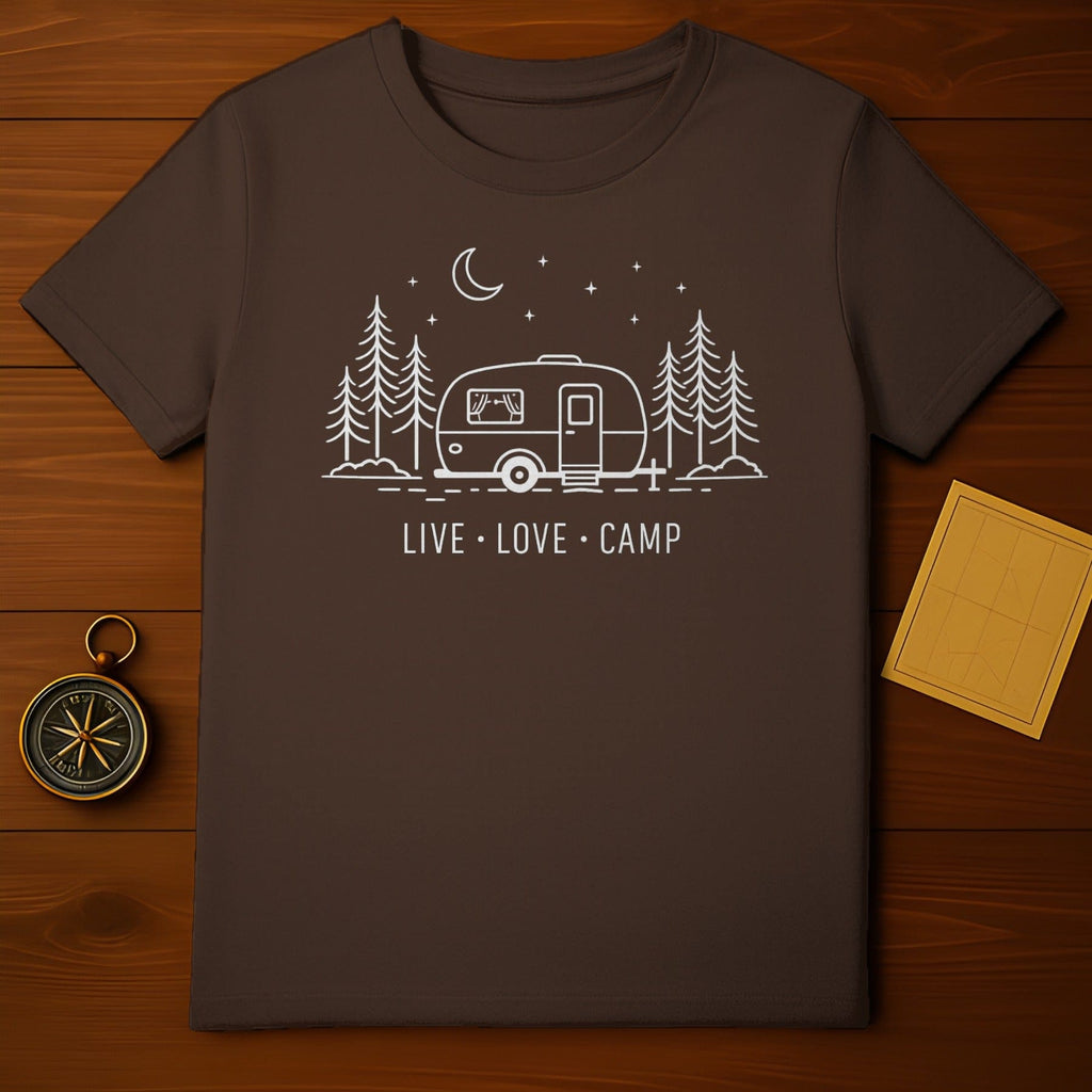 Live Love Camp Camper Van Outdoors Scene product type