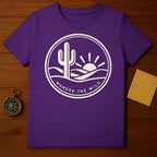 Wander The Wild Cactus Sun Desert Landscape T-Shirt product type