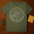 Nature Mountain Landscape Graphic T-Shirt Product