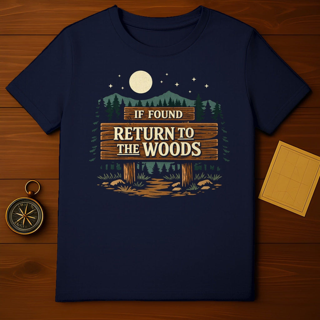 If Found Return To The Woods Moon Stars Forest product type