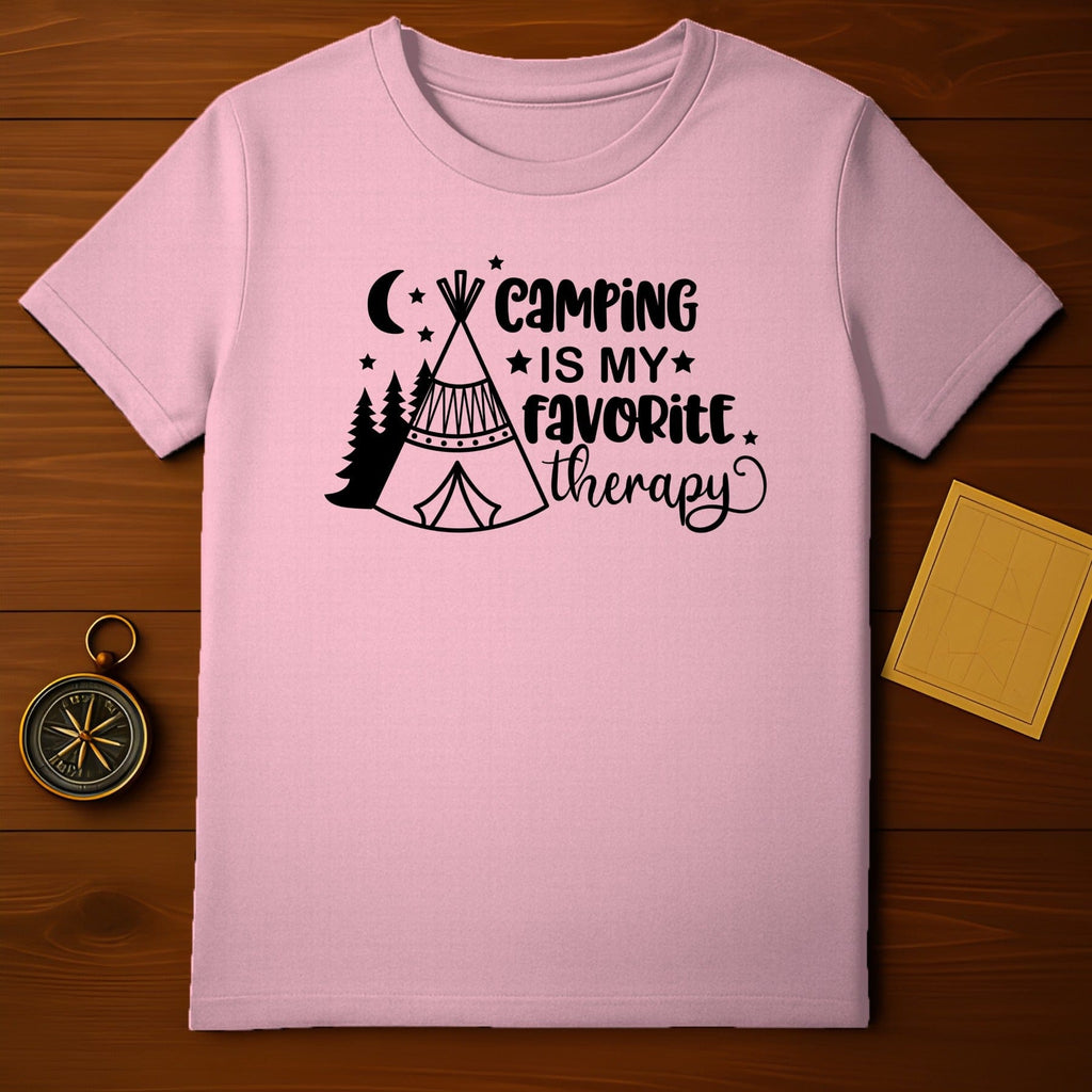 Camping Is My Therapy T-Shirt