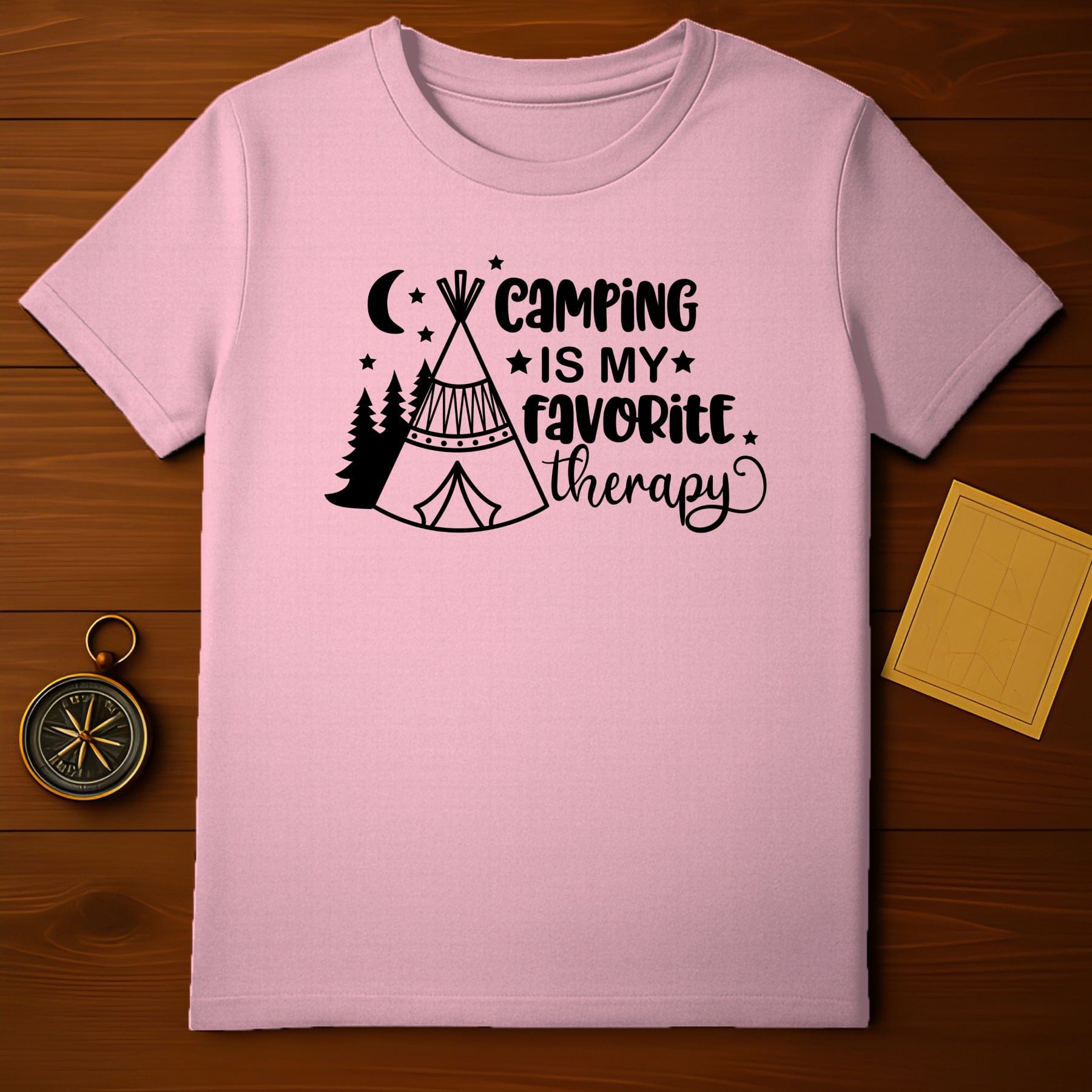 Camping Is My Therapy T-Shirt