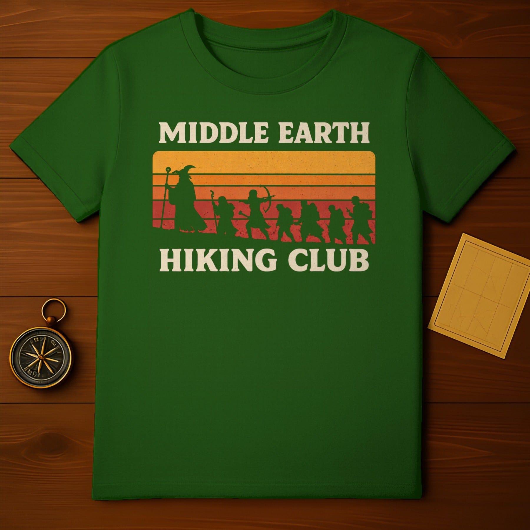 Middle Earth Hiking Club Retro Sunset Adventure product type
