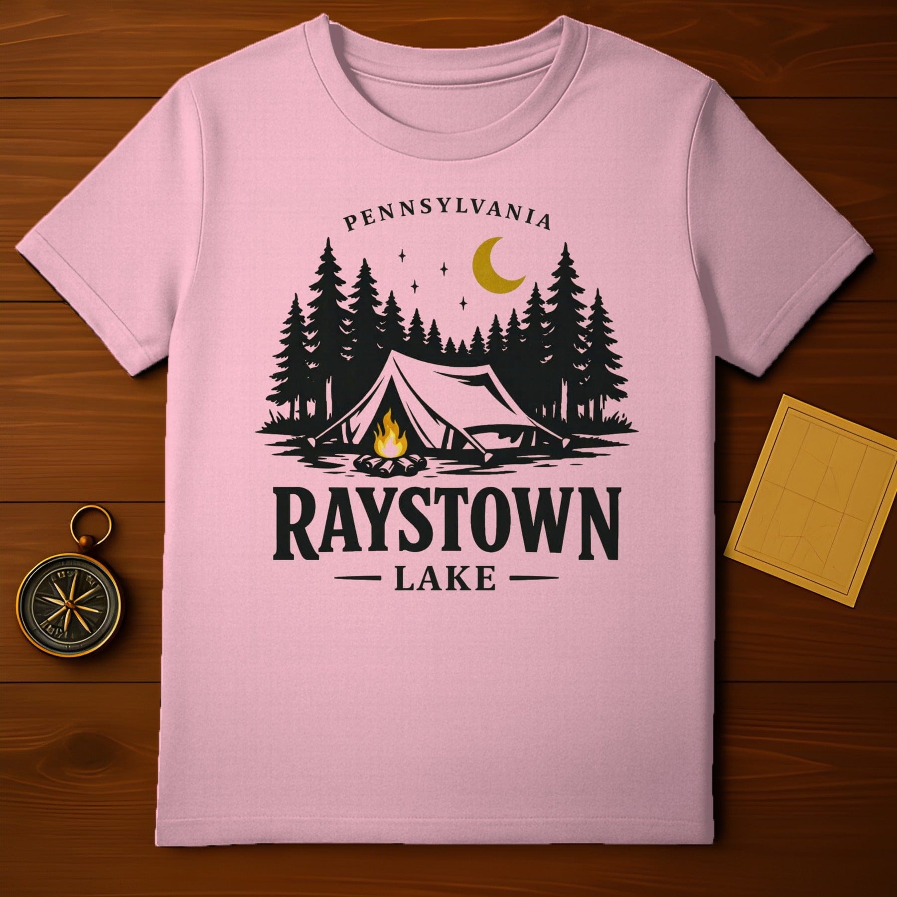 Pennsylvania Raystown Lake Camping Adventure Scene product type