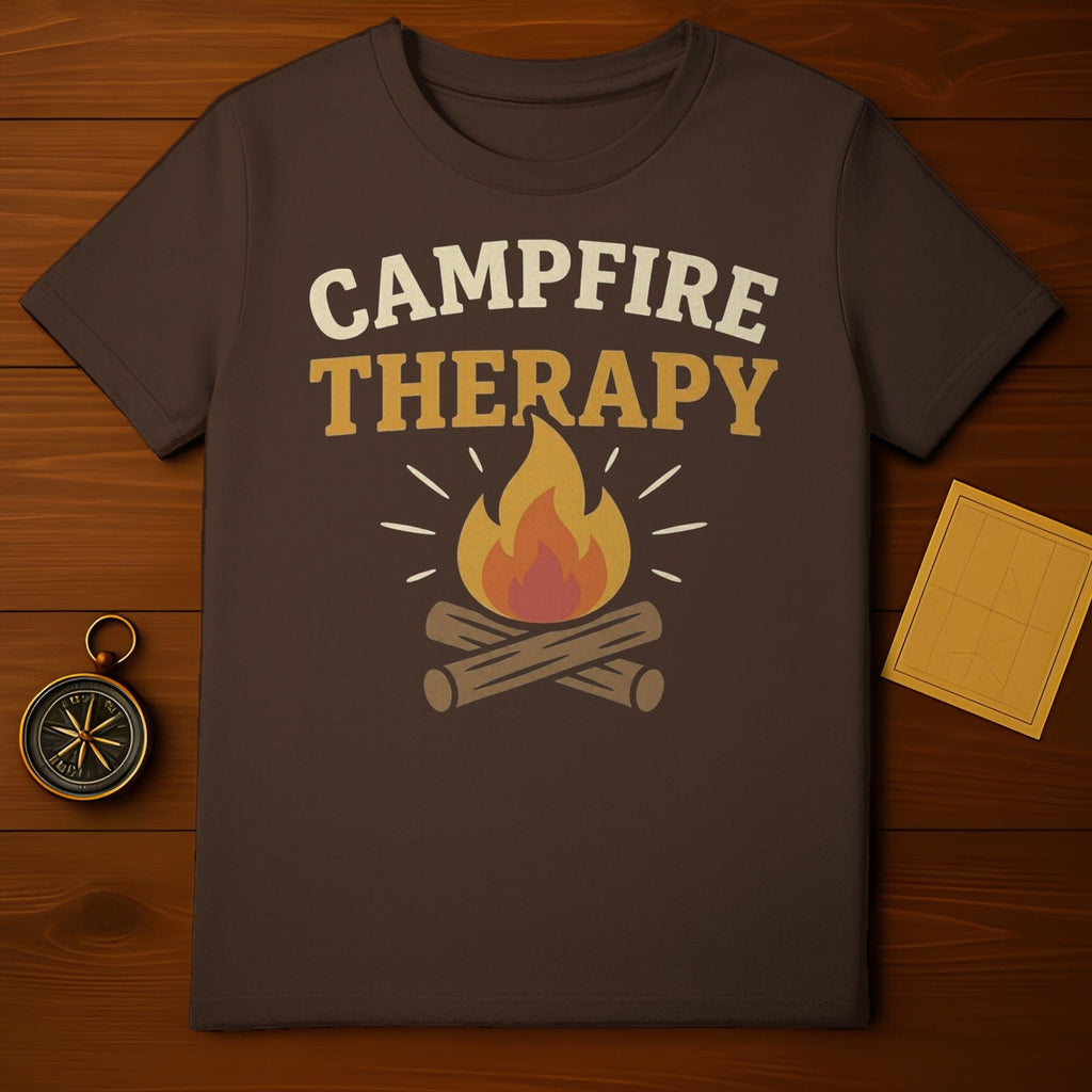 Outdoor Adventure Campfire Therapy design T-Shirt product type
Campfire, Therapy, Camping, Outdoor, Adventure, Nature, Bonfire, Flame, Forest, Woods, Relax, Cozy, Retreat, Wilderness, Explorer, Travel, Hiking, Mountains, Glamping, Getaway