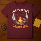 Life Is Better at the Campfire Graphic Tee