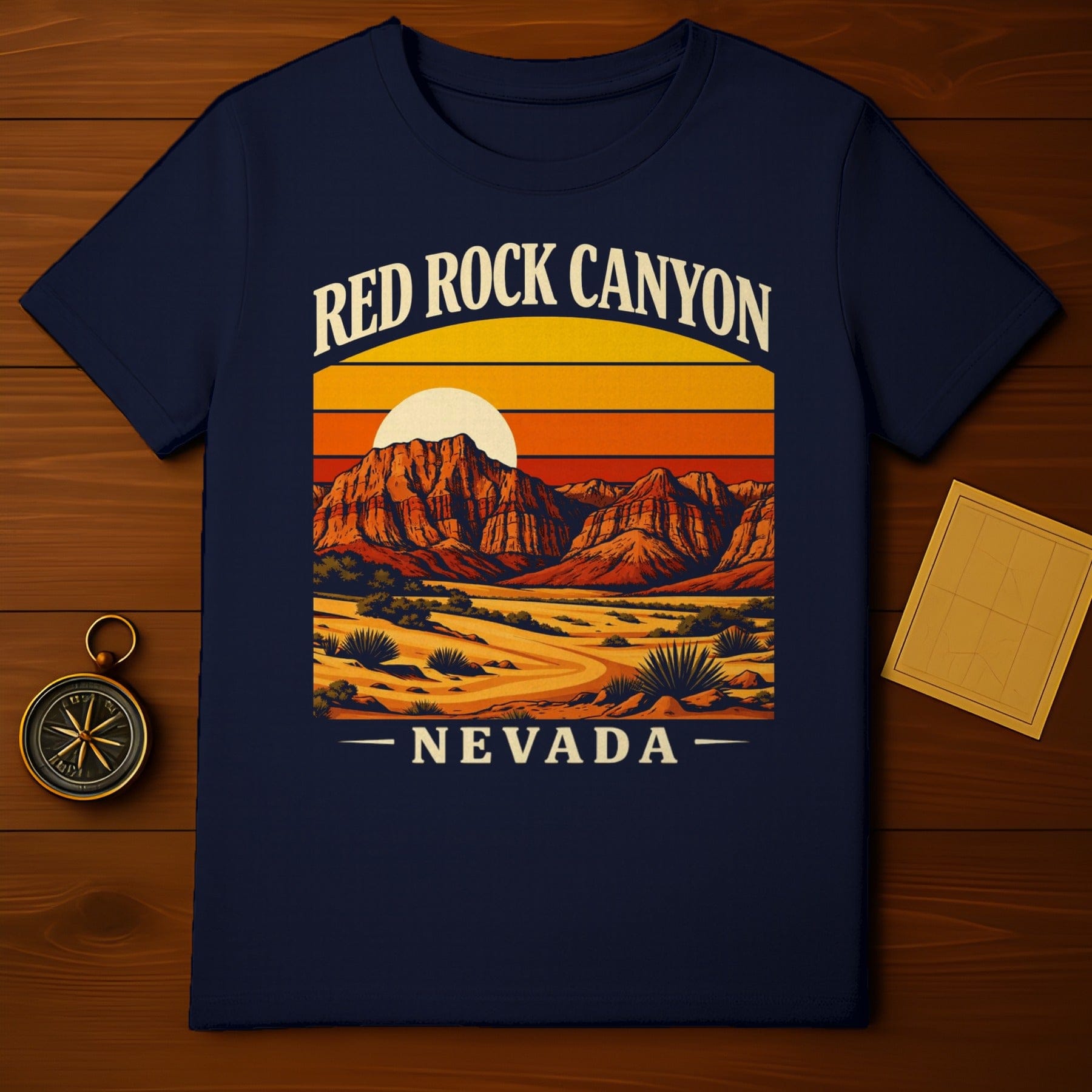 Red Rock Canyon Nevada sunset landscape product type
Red Rock Canyon, Nevada, Desert Landscape, Sunset Mountains, Nature Travel, Outdoor Explore, Vintage Design, Retro Art, Southwest US, Scenic Beauty, Hiking Trip, Adventure Graphic, Park Souvenir, Las Vegas Area, Yucca Plants, Arid Vista, Horizon View, Mountainous Terrain, Canyon Scenery, State Pride