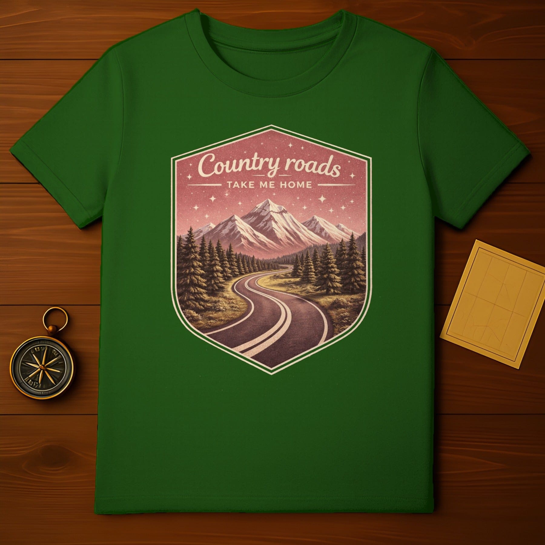 Country Roads Take Me Home Graphic Tee