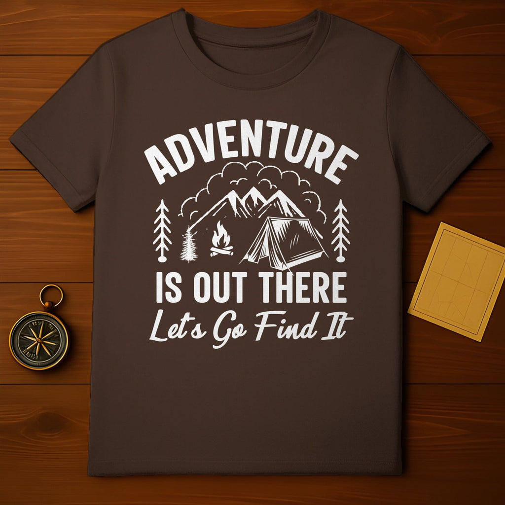 Adventure Is Out There Let's Go Find It Shirt
