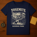 Yosemite National Park Scenic Graphic T-Shirt