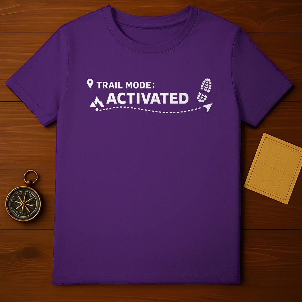 Trail Mode Activated T-Shirt for Outdoor Enthusiasts