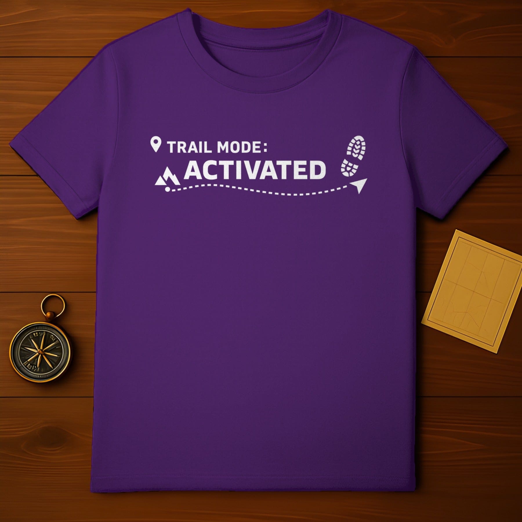 Trail Mode Activated T-Shirt for Outdoor Enthusiasts