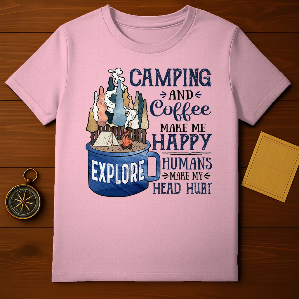Camping & Coffee T-Shirt