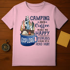 Camping & Coffee T-Shirt