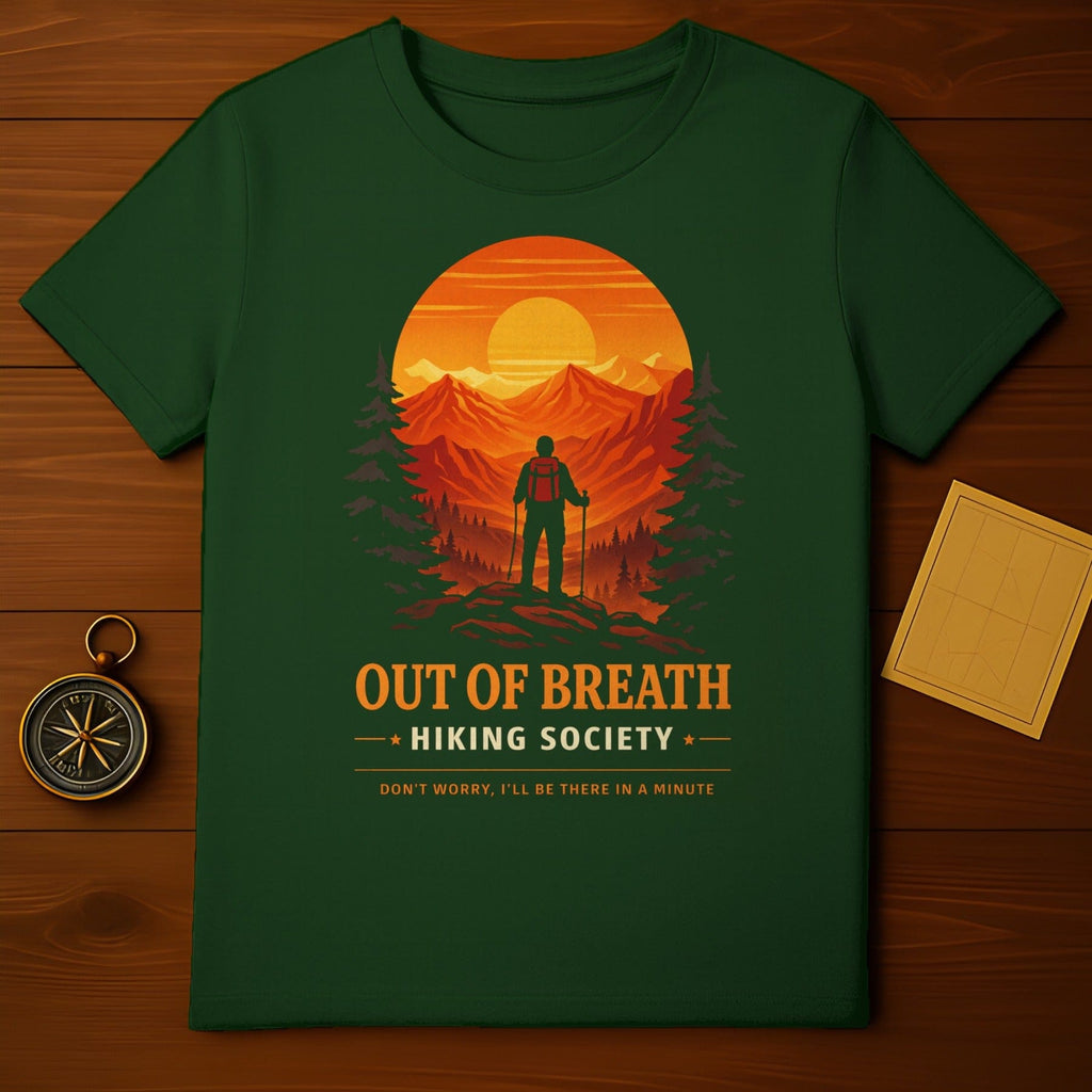 OUT OF BREATH HIKING SOCIETY MOUNTAINS SUNSET product type