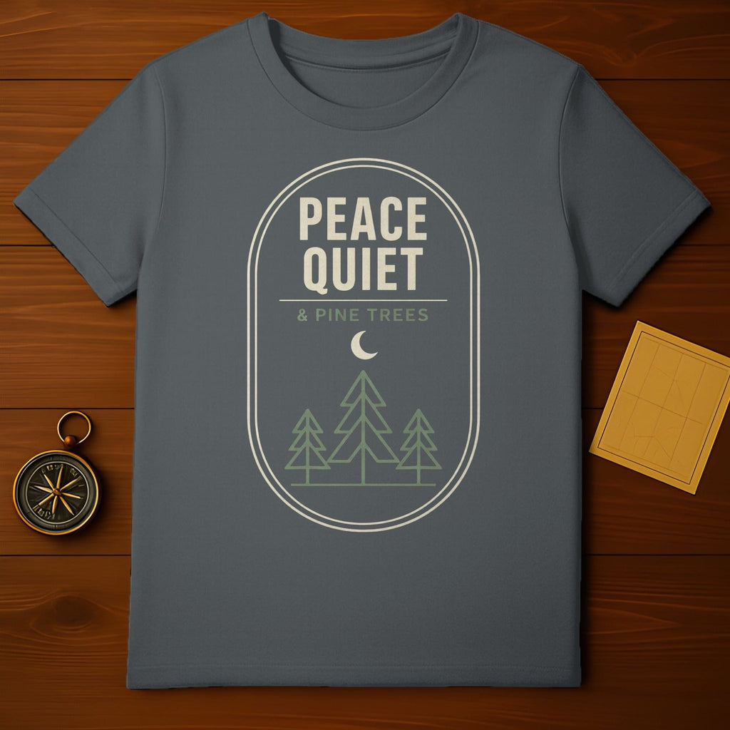 Peace Quiet & Pine Trees Moon Nature Outdoor Lover product type