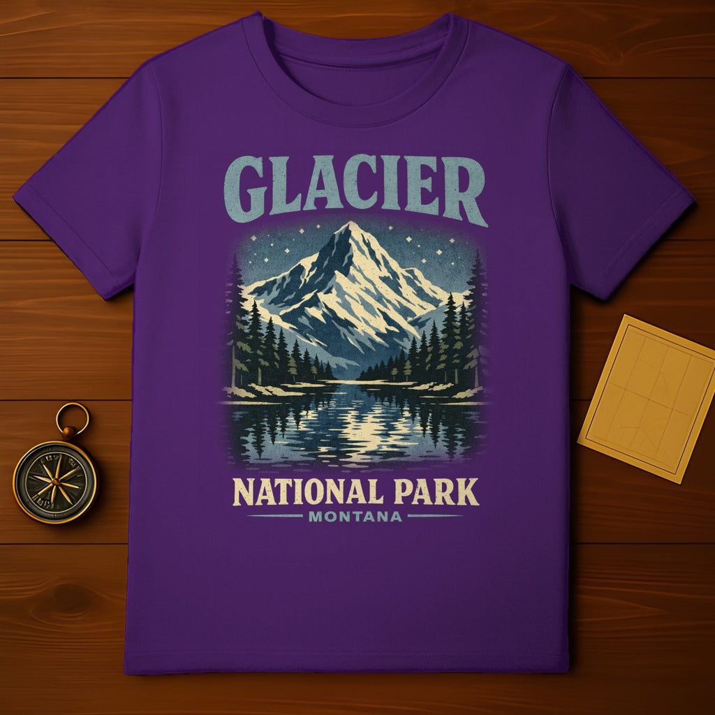 Glacier National Park Montana Scenic T-Shirt