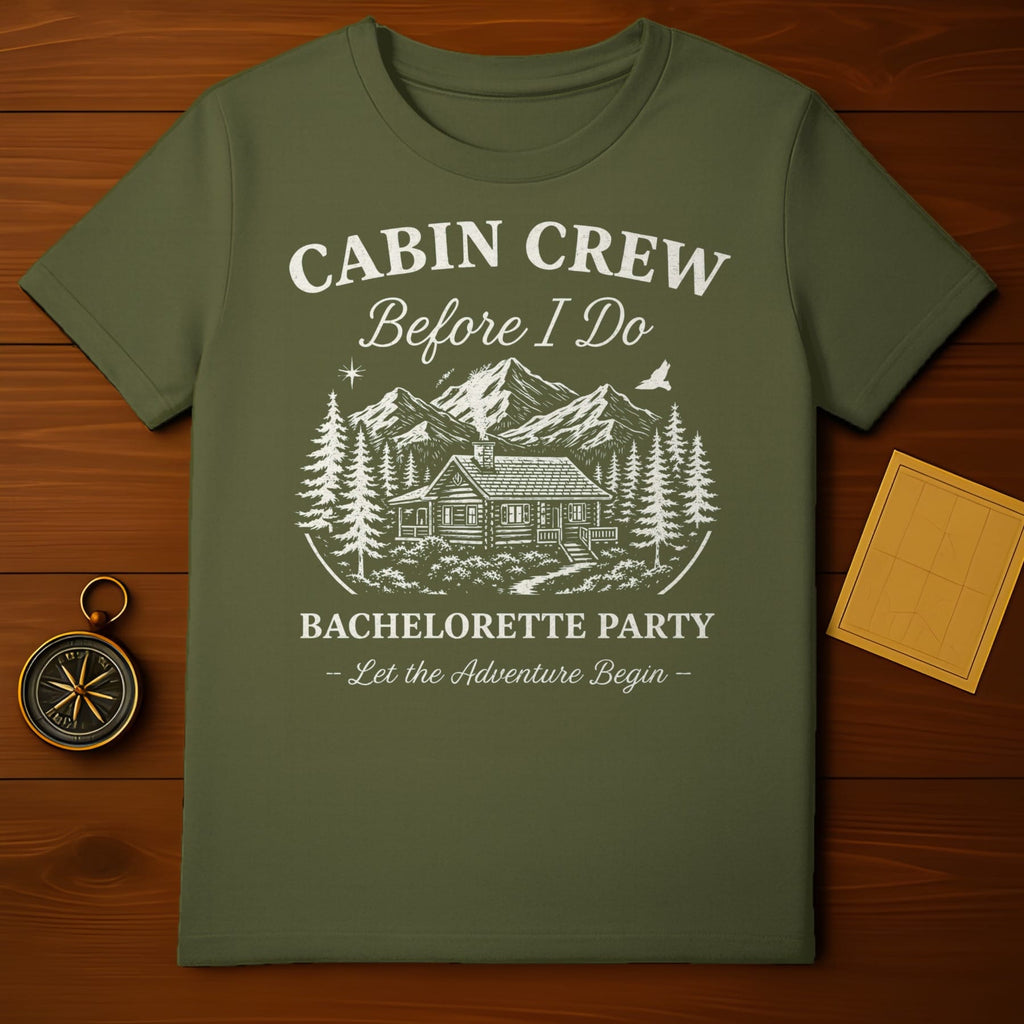 Cabin Crew Before I Do Bachelorette Party Shirt