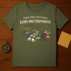 Take Only Pictures Leave Only Footprints T-shirt