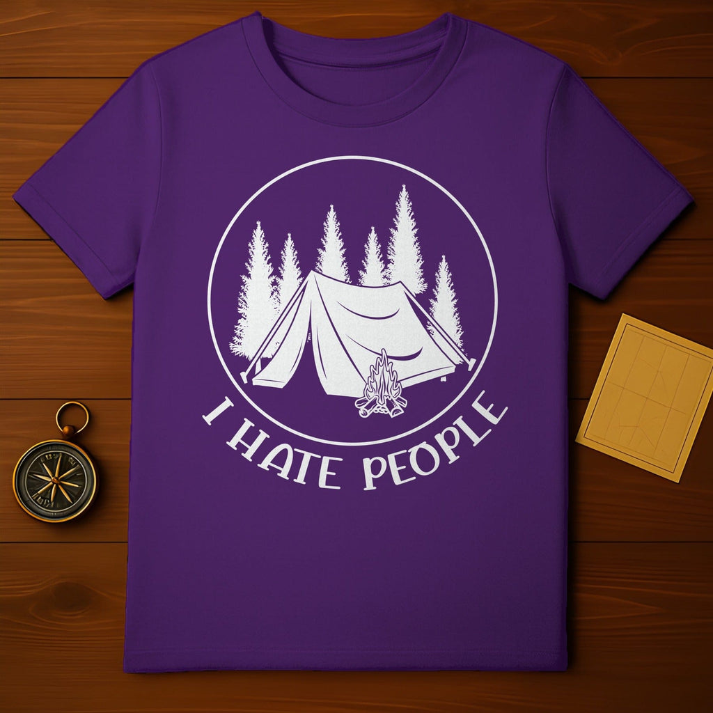 I Hate People Camping T-Shirt