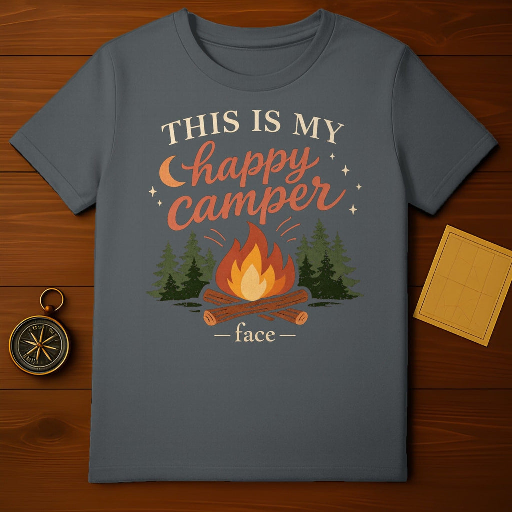 This Is My Happy Camper Face Campfire Woods product type