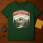 Go Outside About It Scenic Mountain River Shirt