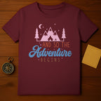 And So The Adventure Begins Camping T-Shirt