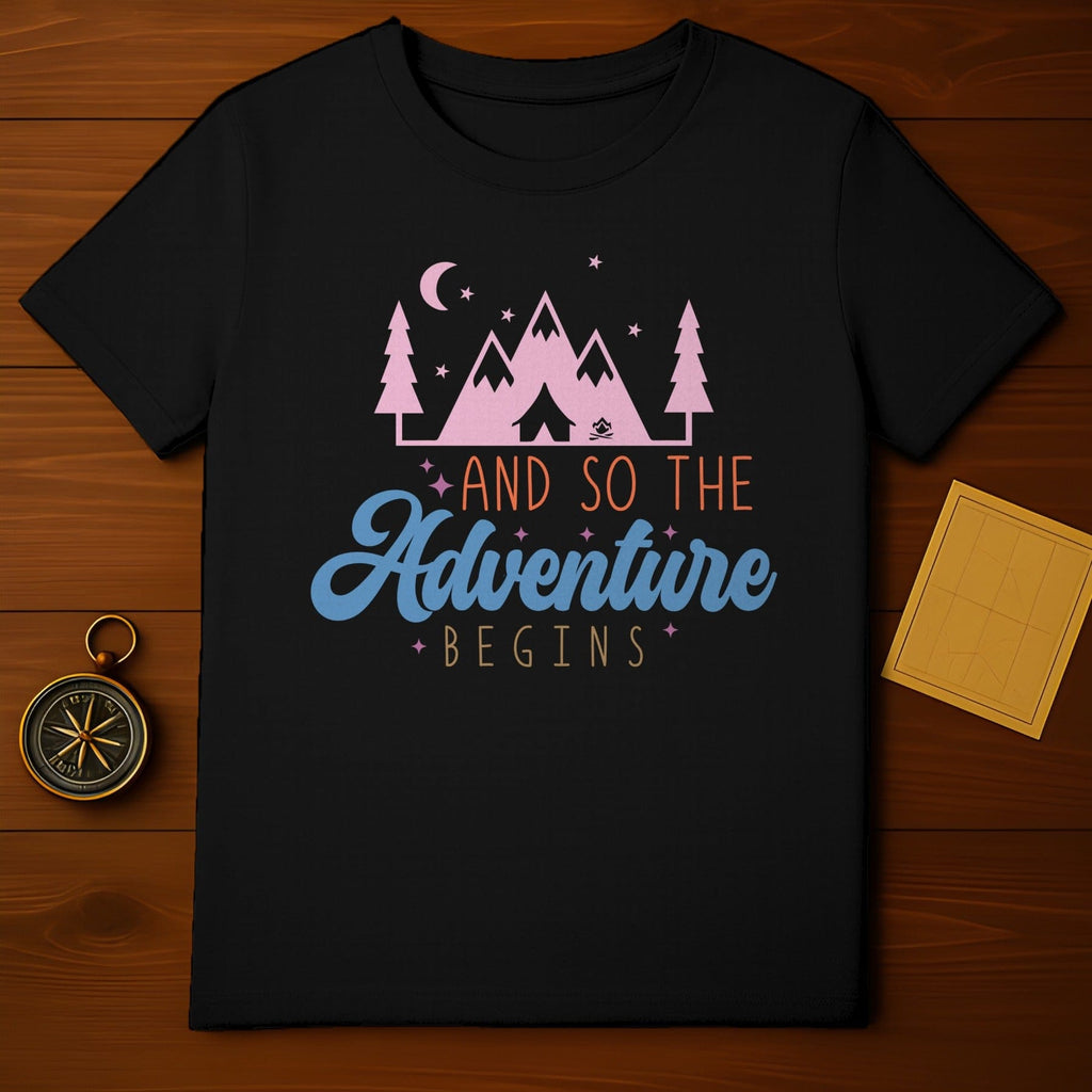 And So The Adventure Begins Graphic T-shirt
