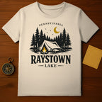 Pennsylvania Raystown Lake Camping Scene T-Shirt product type