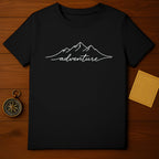 Adventure Mountain Graphic Print T-Shirt