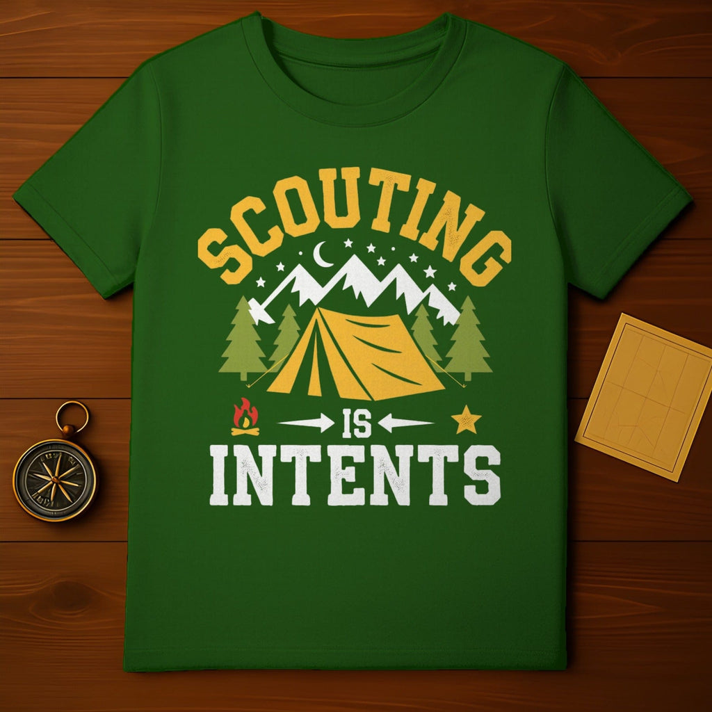 Scout In Tents T-Shirt
