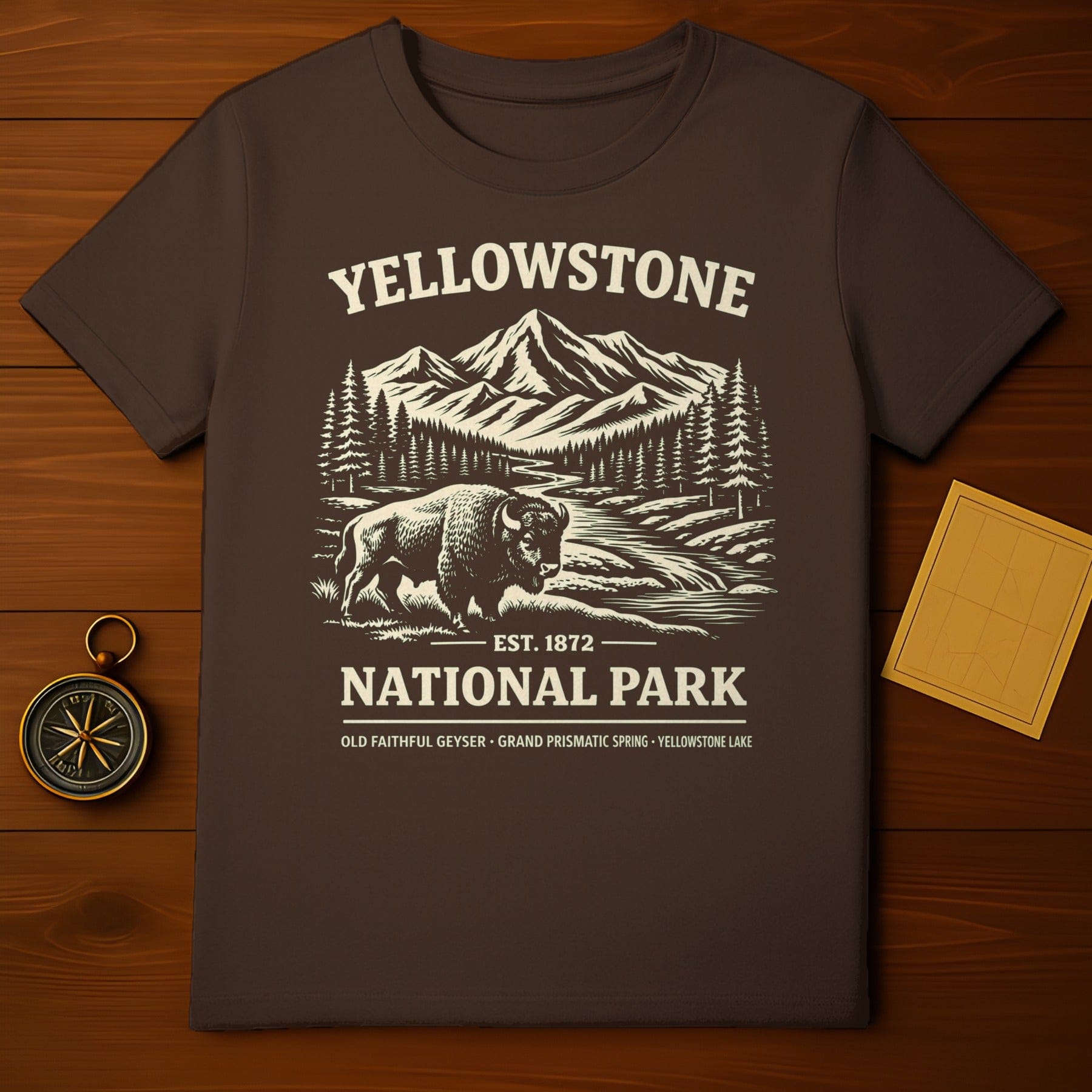Yellowstone National Park Est. 1872 Graphic T-Shirt