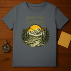 Find Me Outside Scenic Mountain T-Shirt
