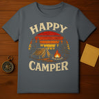 Vintage Inspired Happy Camper Graphic Shirt
