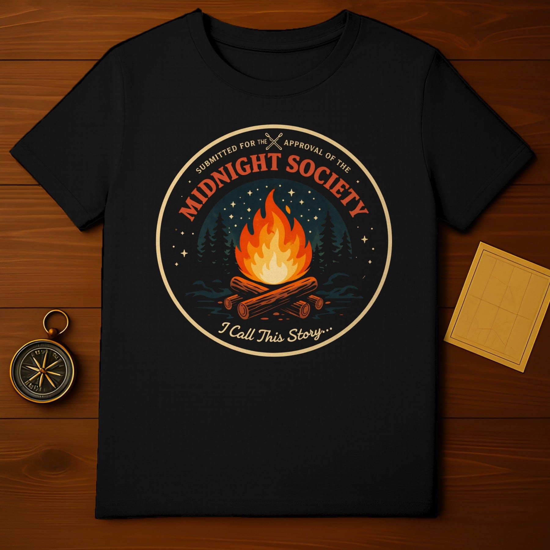 Midnight Society Campfire Story Night Sky Design product type