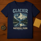 Glacier National Park Montana Graphic T-Shirt
