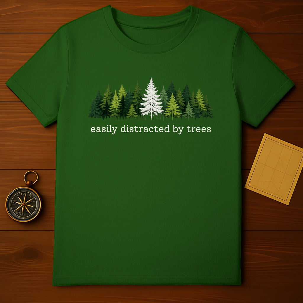 Easily Distracted by Trees Graphic Tee