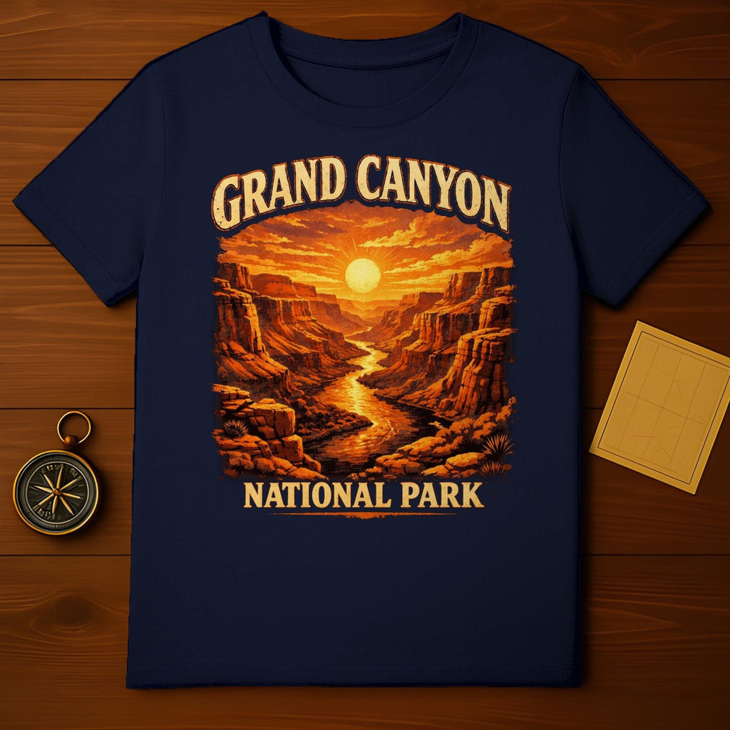 Grand Canyon National Park Scenic Sunset T-Shirt